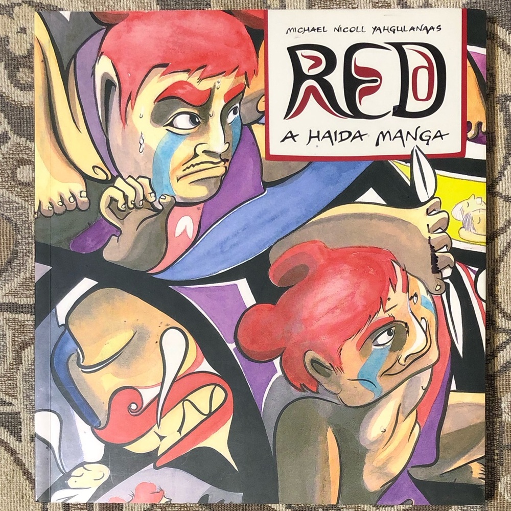 Red: A Haida Manga Graphic Novel - Full Colour with Hand-painted Illustrations